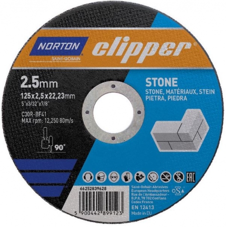 Trennscheibe  2,5 x 22,23 mm, Stein